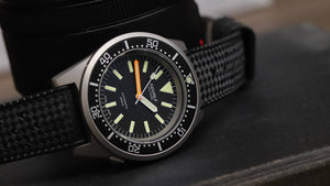 Squale Militaire Black 50Atmos Blasted - Unworn