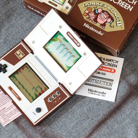 Nintendo Game & Watch Donkey Kong II JR-55 Multiscreen – A bit Spoilt