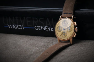 Universal Geneve Dato Compax 18k Rose Gold, 1945