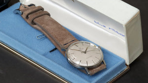 Certina Blue Ribbon Cal. 25-65 Linen Dial 1962